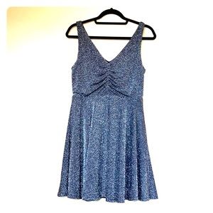 MINKPINK Black&Silver Swing Skater Dress